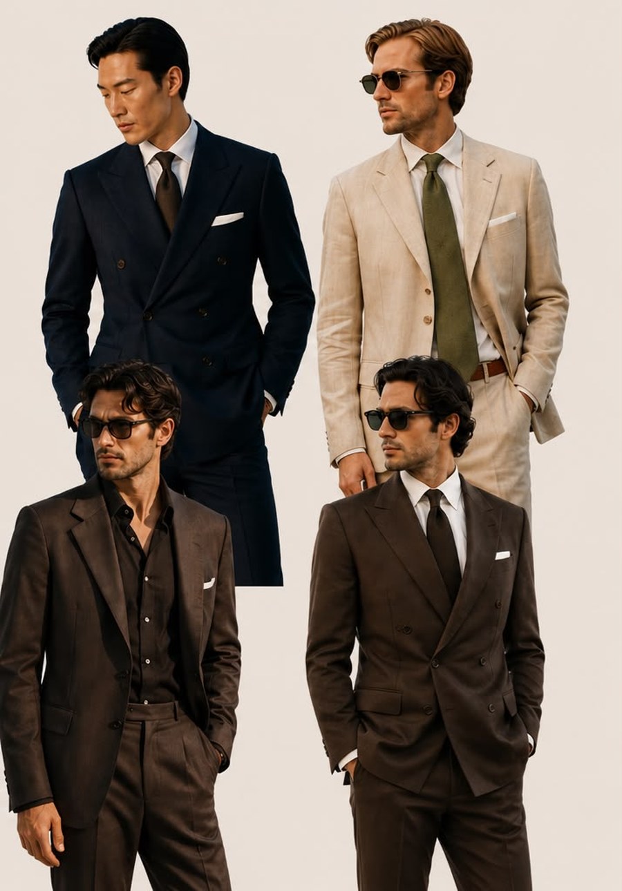 Tailored suit inspiration for men